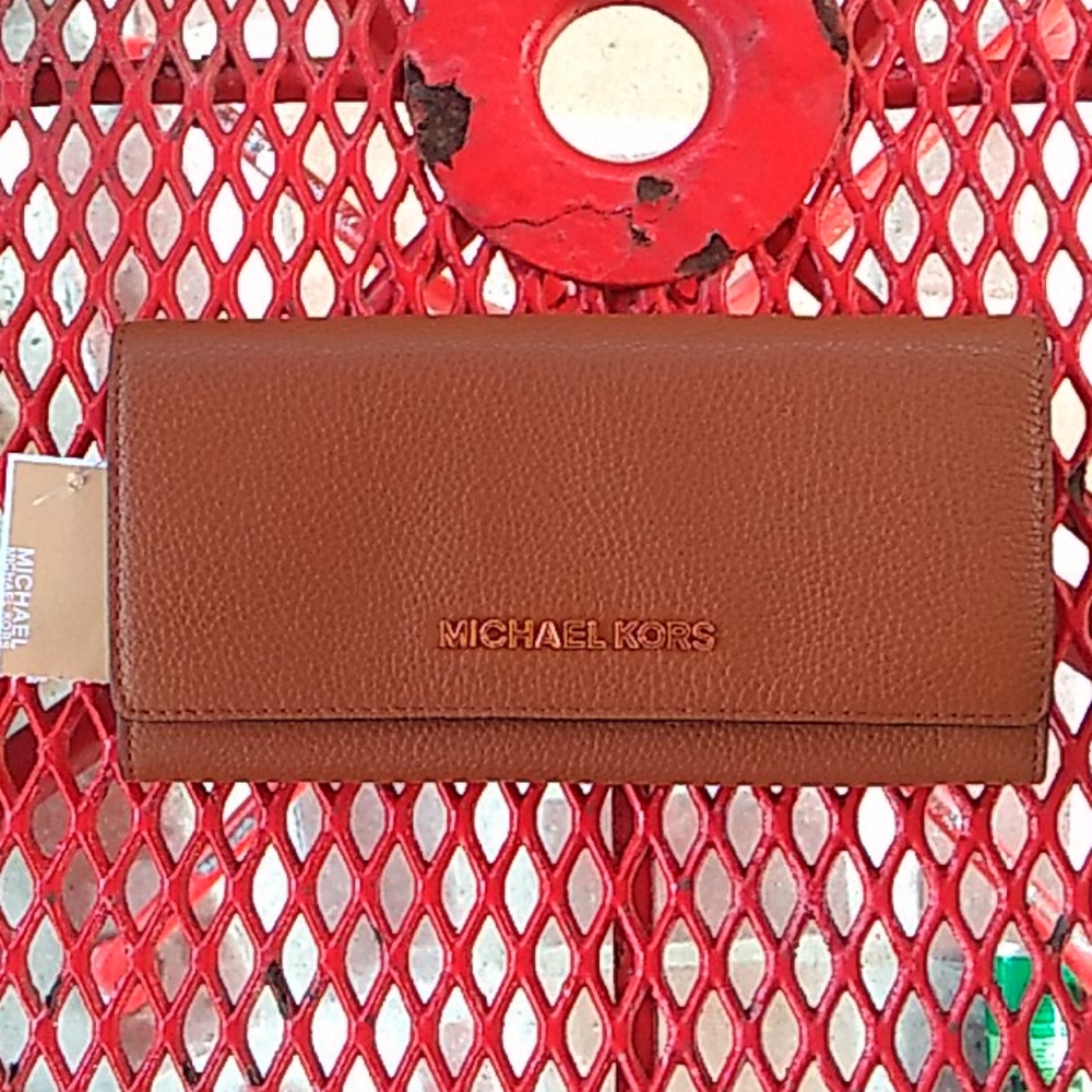 Michael Kors Brown Clutch